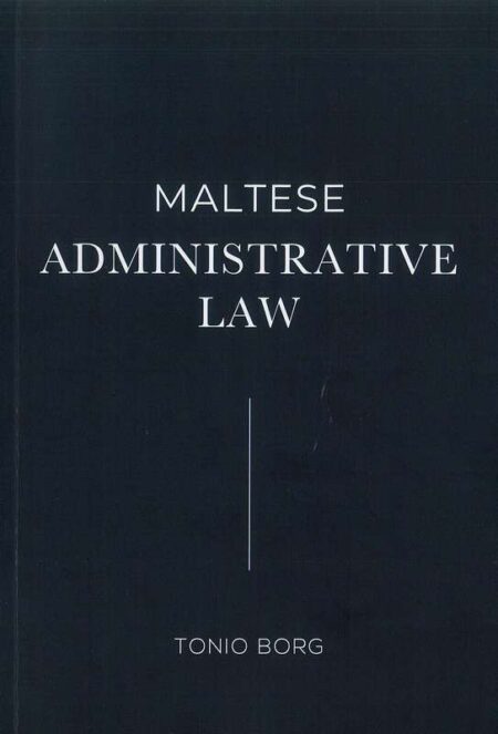 Maltese Administrative Law (Paperback)