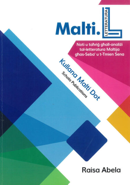 Malti.L - Noti u taħriġ għall-analiżi tal-letteratura Maltija għas-Seba' u t-Tmien Sena