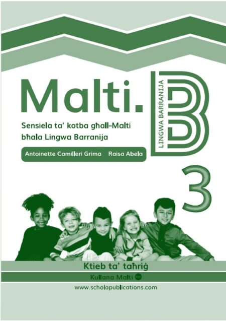 Malti. B 3 Ktieb ta Taħriġ