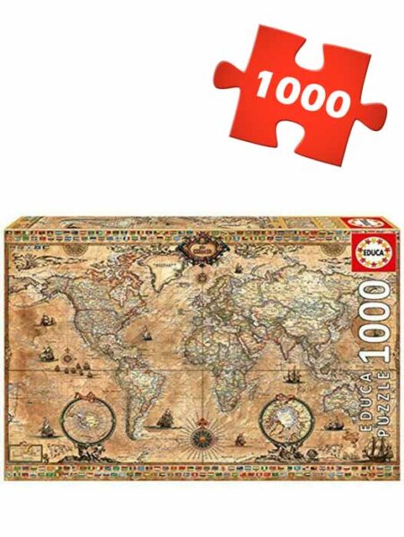 Map - 1000pc Jigsaw Puzzle