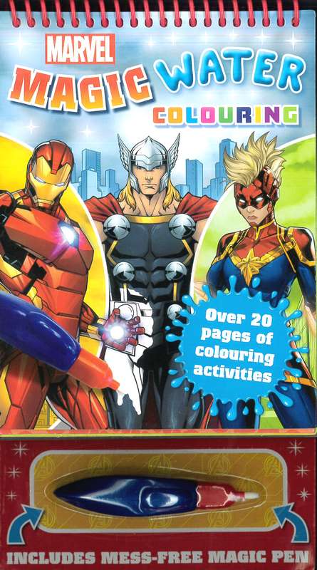 Marvel Magic Water Colouring