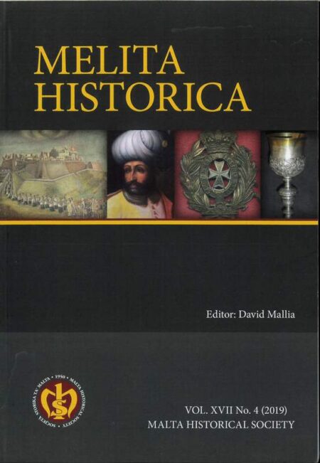 Melita Historica Vol. XVII No. 4 (2018)