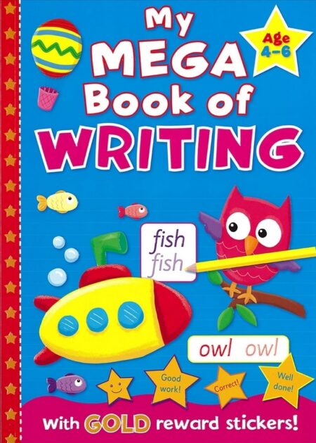 My Mega Book of Writing Blue