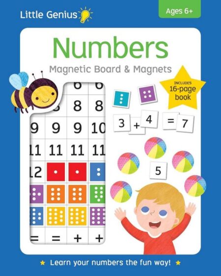 Little Genius Numbers: Magnetic Board & Magnets