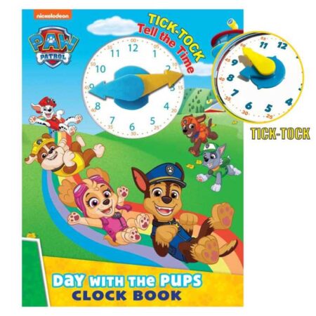 Paw Patrol: Day with the Pups Clock Book