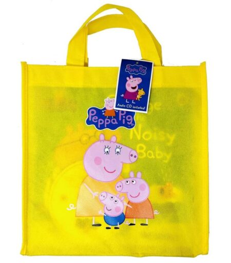 Peppa Pig 10 Books Collection Set including CD Bag