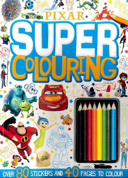 Pixar Super Colouring