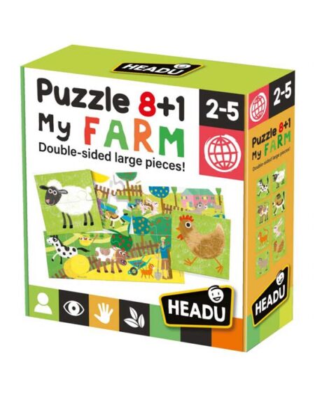 Puzzle 8+1 My Farm