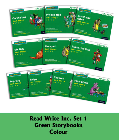 Read Write Inc. Phonics: Colour Green Set 1 Storybooks