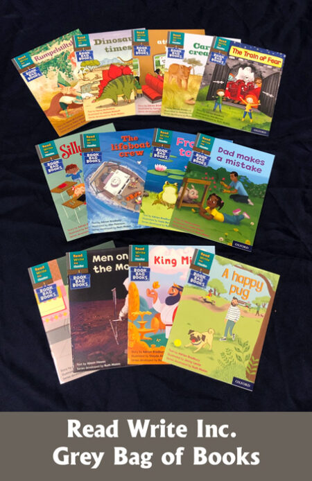 Read Write Inc. Phonics Book Bag Books: Grey Set 7 Storybooks Mixed Pack of 13