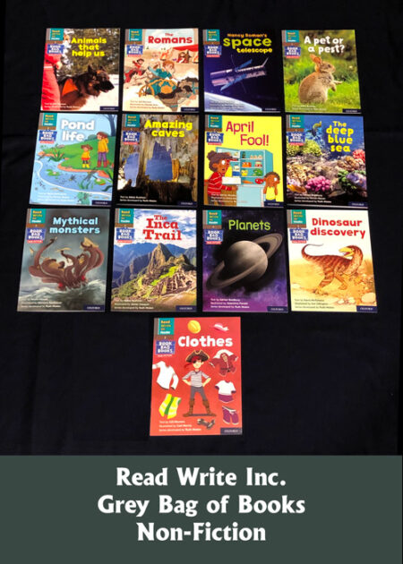 Read Write Inc. Phonics Book Bag Books: Set 7 Grey: Non-Fiction Pack of 13
