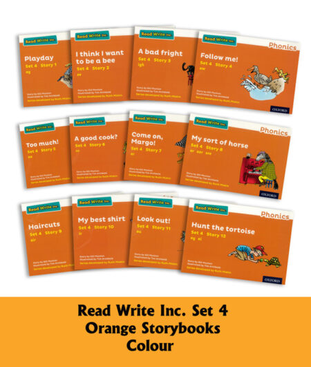 Read Write Inc. Phonics: Colour Orange Set 4 Storybooks Pack of 12