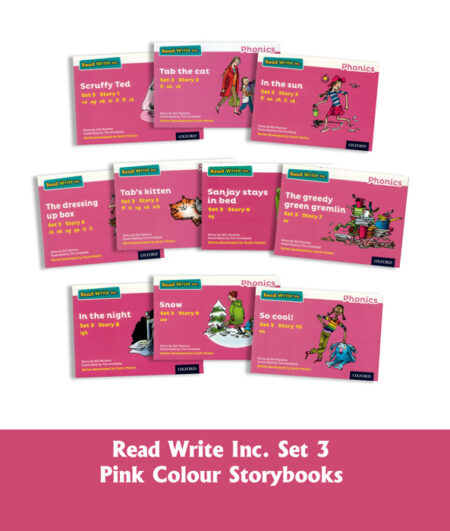 Read Write Inc. Phonics: Pink Set 3 Storybooks Mixed Pack of 10