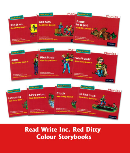 Read Write Inc. Phonics: Red Ditty Books Mixed Pack of 10