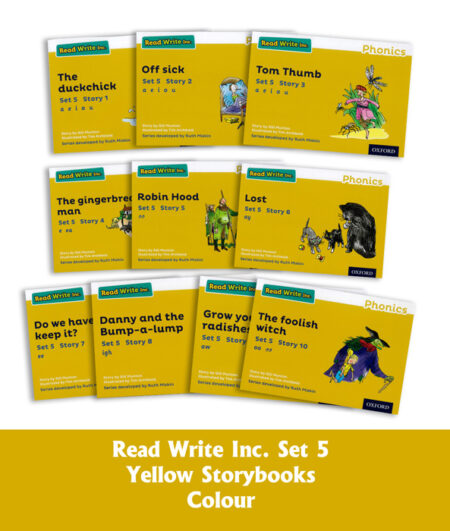 Read Write Inc Phonics: Colour Yellow Set 5 Pack of 10