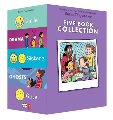 Raina Telgemeier Five Book Collection Box Set