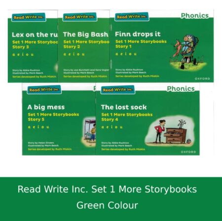 Read Write Inc. Phonics: Set 1 More Storybooks Colour Green Pack of 5