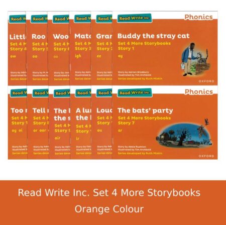 Read Write Inc. Phonics: Set 4 More Storybooks Colour Orange Pack of 12