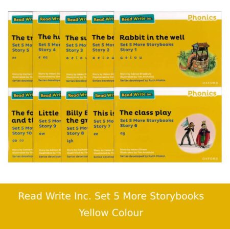 Read Write Inc. Phonics: Set 5 More Storybooks Colour Yellow Pack of 10