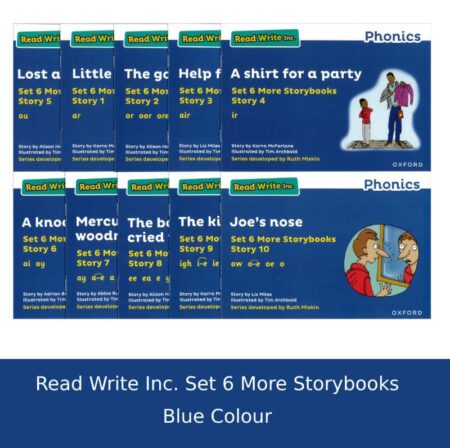Read Write Inc. Phonics: Set 6 More Storybooks Colour Blue Pack of 10
