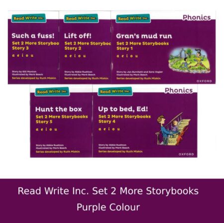 Read Write Inc. Phonics: Set 2 More Storybooks Colour Purple Pack of 5