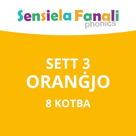 Sensiela Fanali Sett 3: Oranġjo