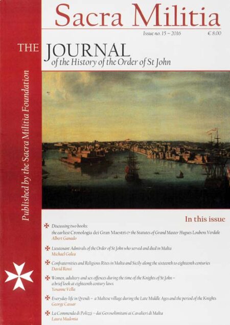Sacra Militia Issue 15-2016