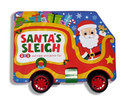 Santa's Sleigh: Pull-back Storybook Fun