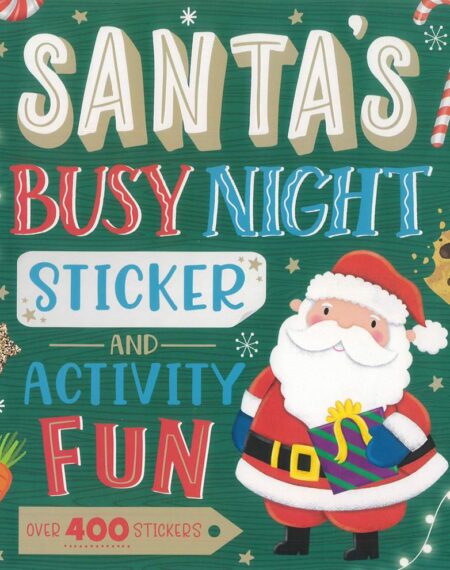 Santa's Busy Night Sticker And Activity Fun