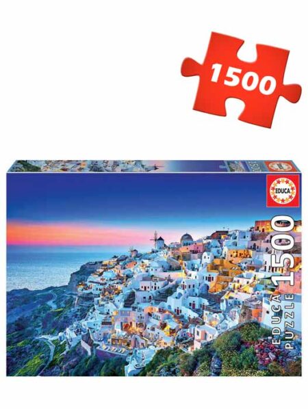 Santorini - 1500pc Jigsaw Puzzle