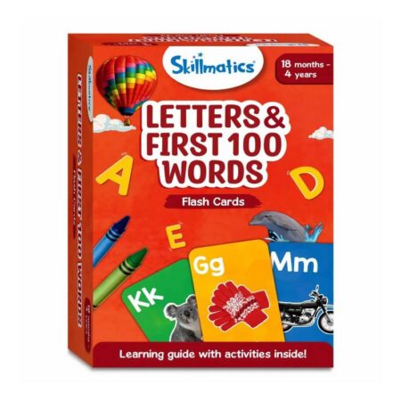 Flash Cards For Toddlers: Letters and First 100 Words