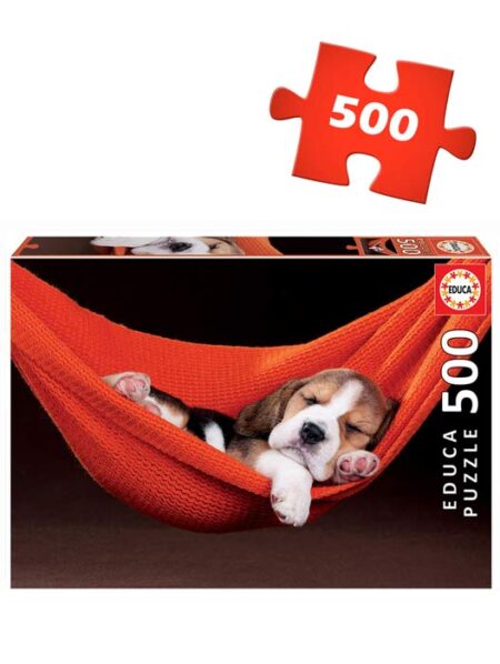 Sleeping in a Hammock - 500pc Jigsaw Puzzle