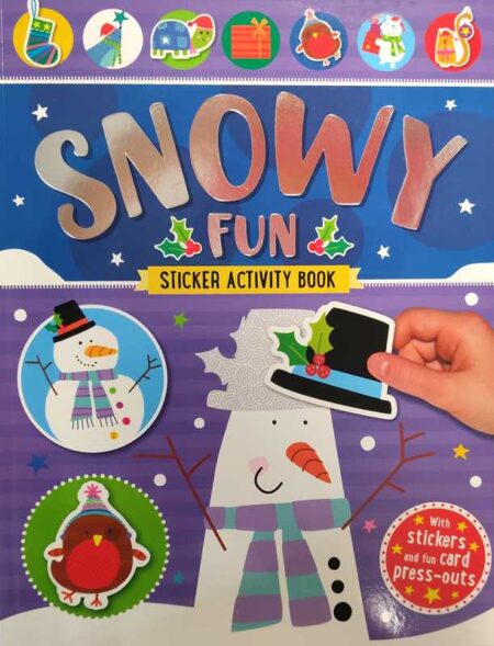 Snowy Fun Sticker Activity Book