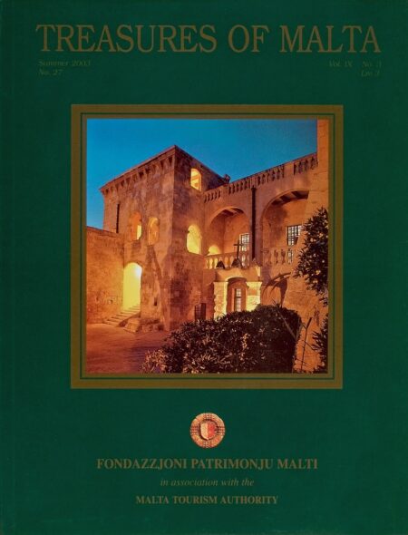 Treasures of Malta No. 27, Summer 2003, Vol. IX No. 3