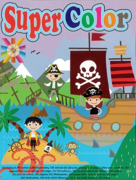 Super Colouring Book - Pirate