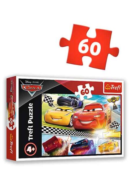 Cars Jigsaw Puzzle 60 Pieces