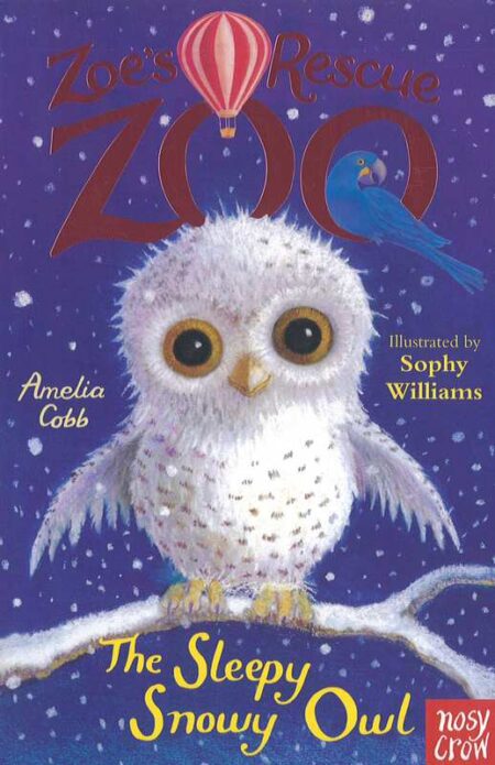 The Sleepy Snowy Owl