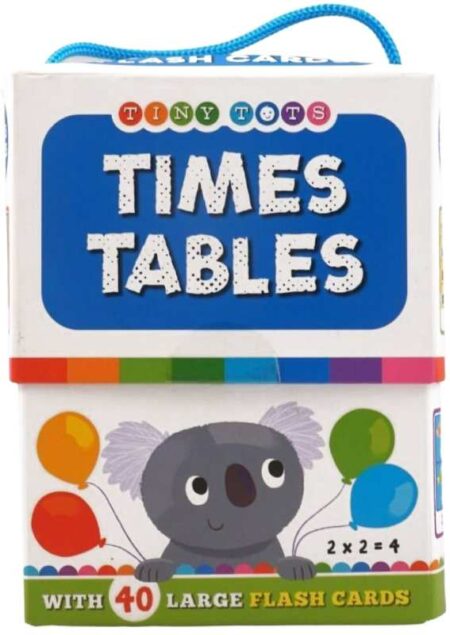 Tiny Tots First Times Tables Flashcards