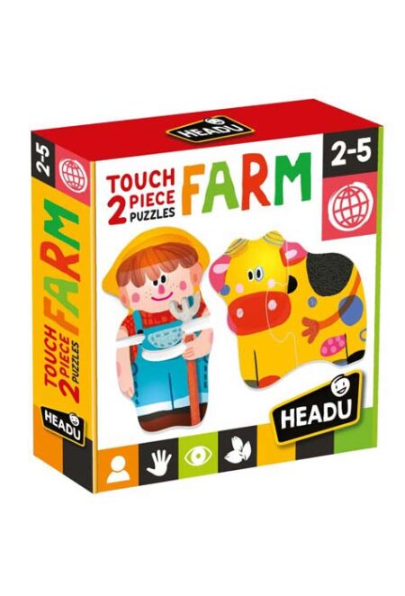 Touch 2 pieces Puzzles Farm