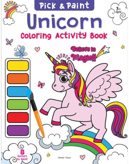 Unicorn: Pick and Paint Coloring Activity Book