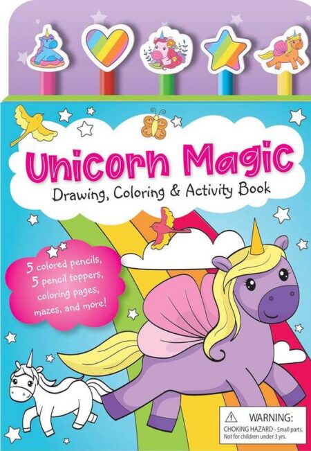 Unicorn Magic: Drawing, Coloring & Activity Book
