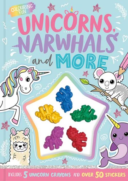 Unicorns, Narwhals and More: Colouring Fun