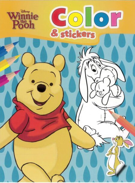 Winnie the Pooh Color and Stickers