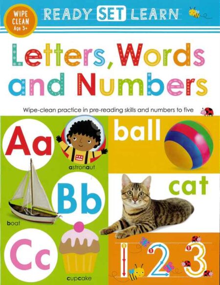 Wipe Clean - Letters, Words and Numbers