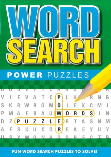 Word Search Power Puzzles Green
