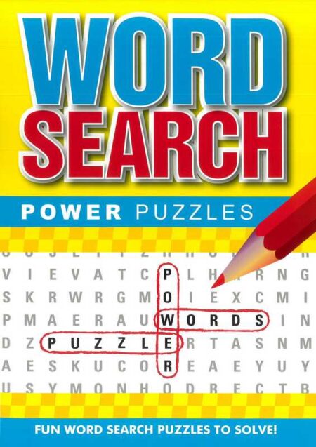 Word Search Power Puzzles Yellow