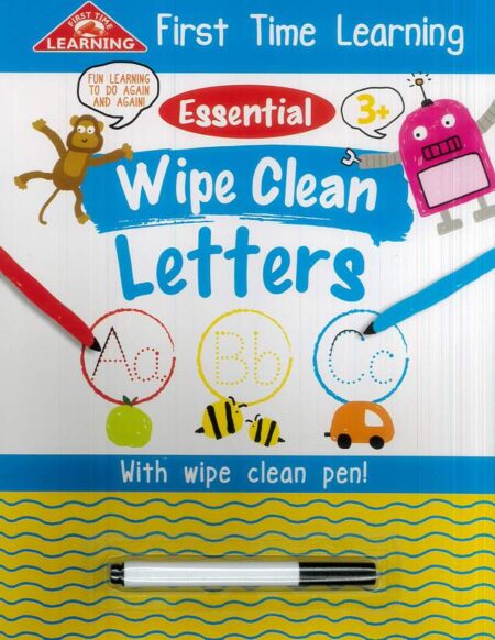 First Time Learning Essential Wipe Clean Letters