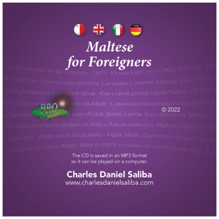 Maltese for Foreigners - Audio CD