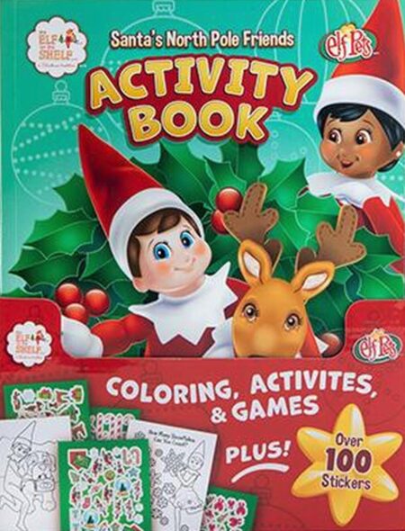 Santa's North Pole Friends Activity Book