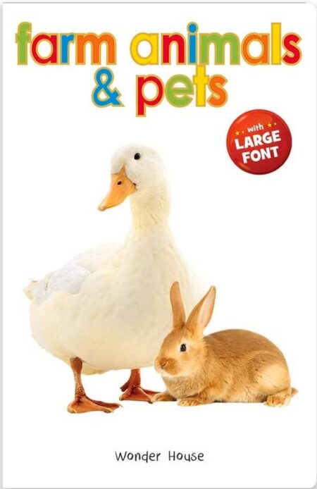 Farm Animals & Pets Board Book